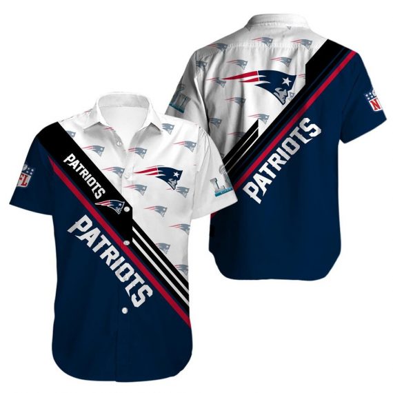 New England Patriots Hawaiian Short Sleeves Shirt Best Gift For Fans