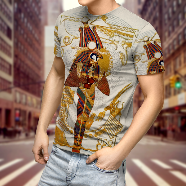 Egyptian Shirt Ancient Egypt Gods 3D Design Print Shirts