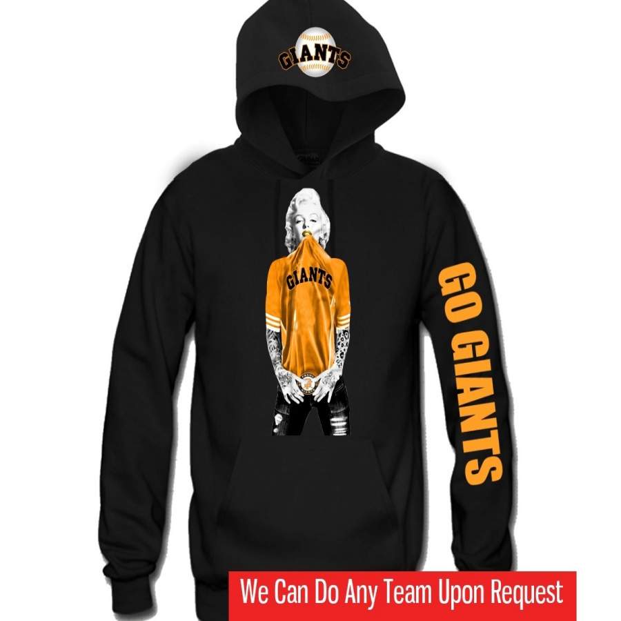 Marilyn Monroe SF GIANTS Hoodie “3 Prints” Sports Clothing