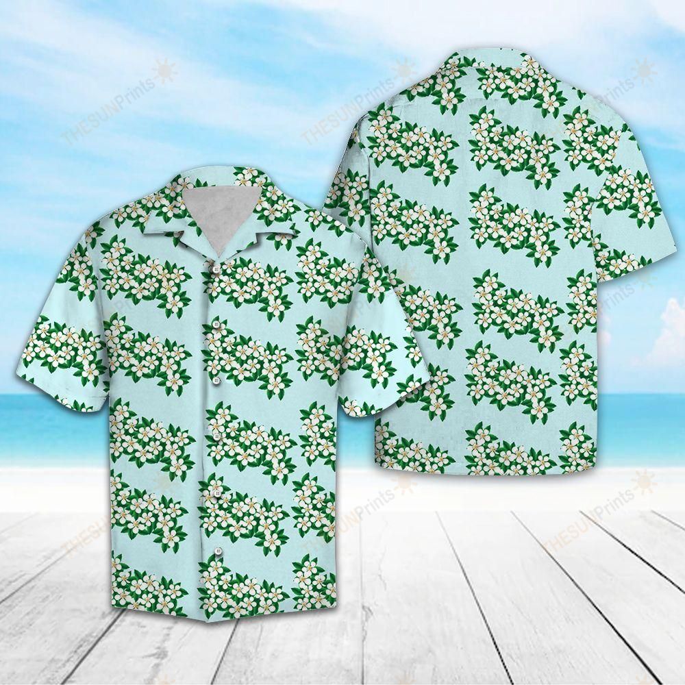 Missouri Hawthorn Flower Hawaiian Shirt Ha66930