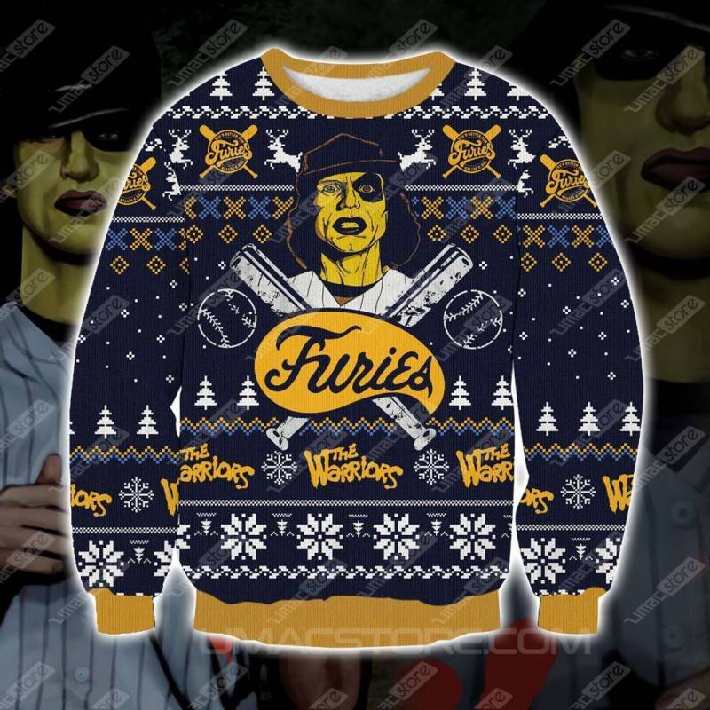 The Warriors V2 3D Print Ugly Christmas Sweatshirt