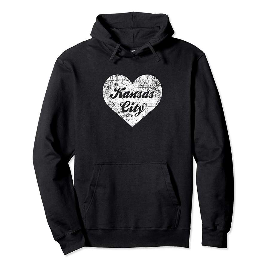 I Love Kansas City Shirt, Funny Cute Kansas Hometown Gift Hoodie