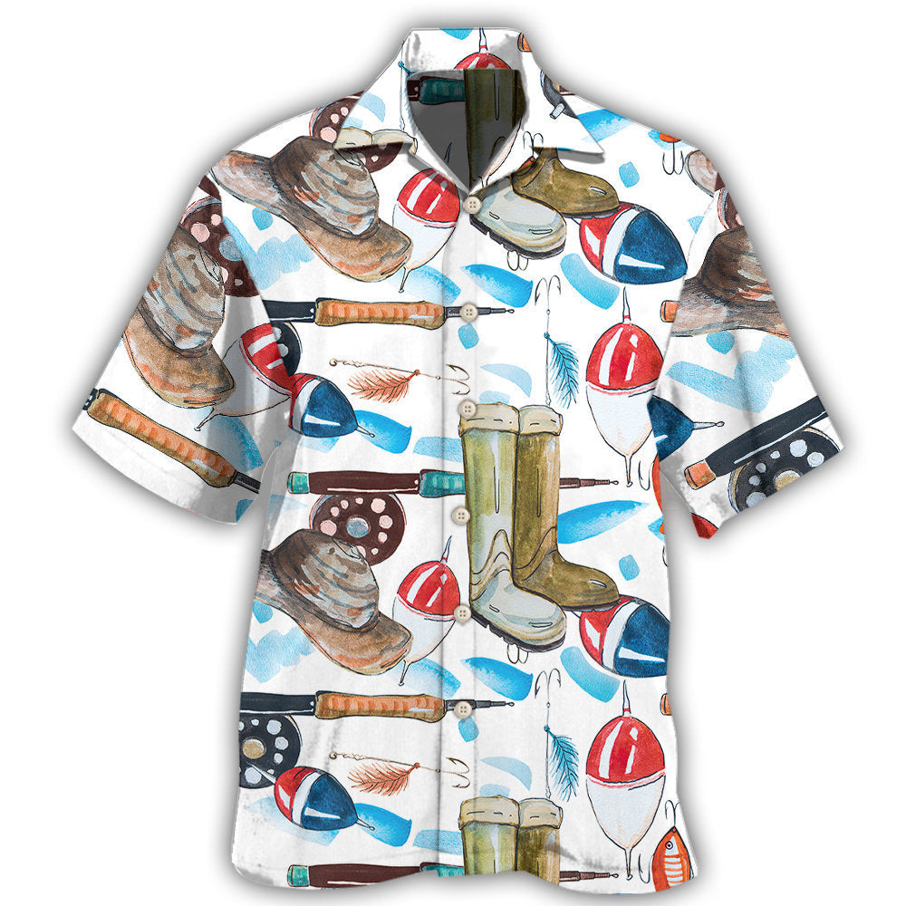 Fishing Art Style Hawaii Shirt Ha65407