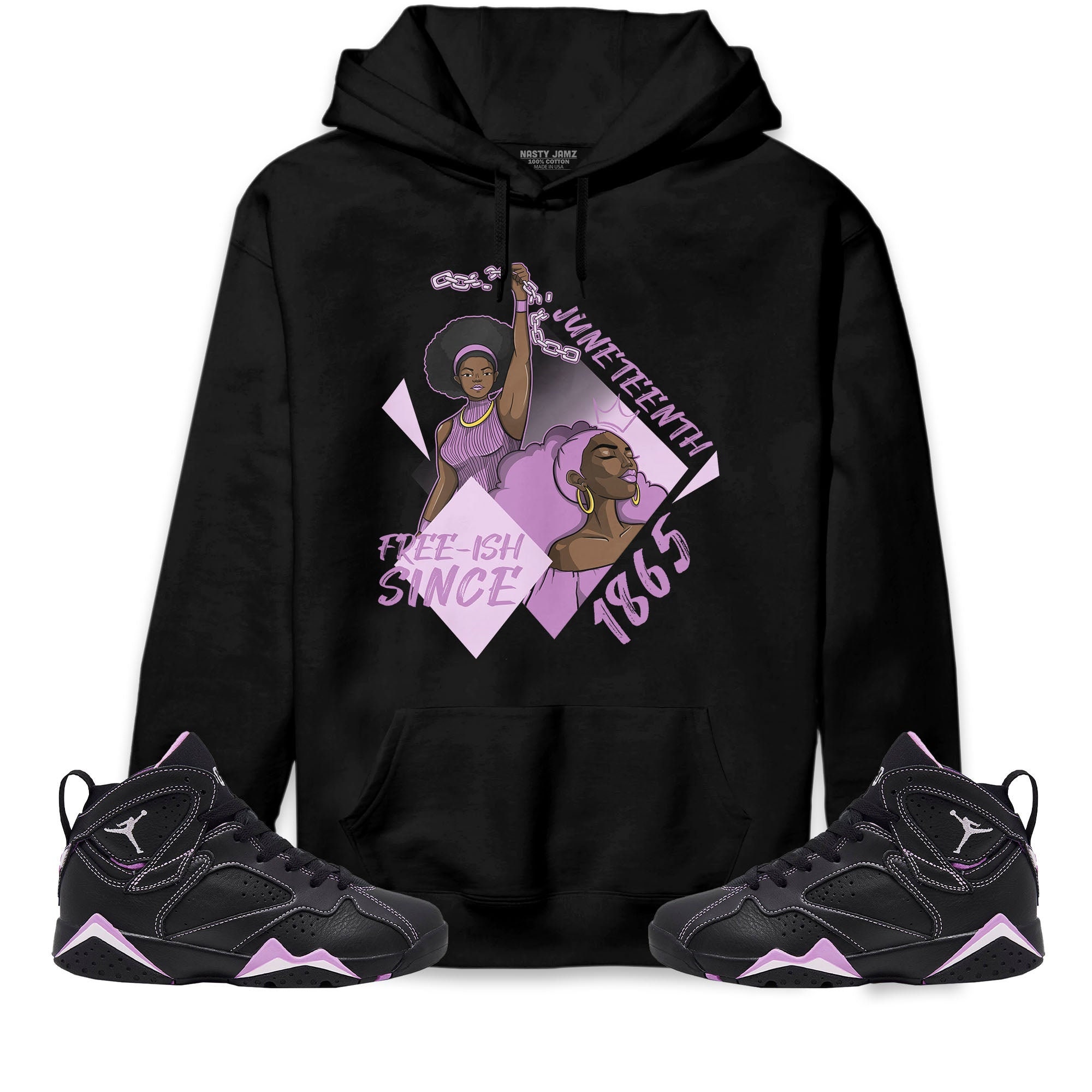 Juneteenth 1865 Unisex Hoodie Match  &hellip;