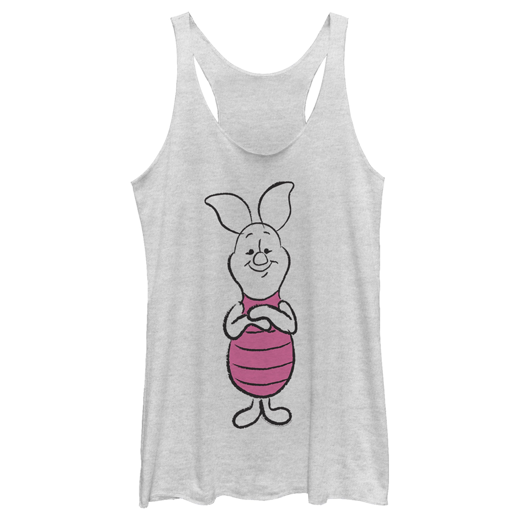 Women’S Winnie The Pooh Piglet Sketch Racerback Tank Top