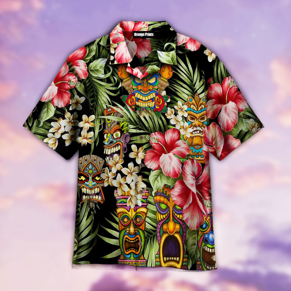 Tribal Tiki Hawaii Shirt For Men Women Ha56035