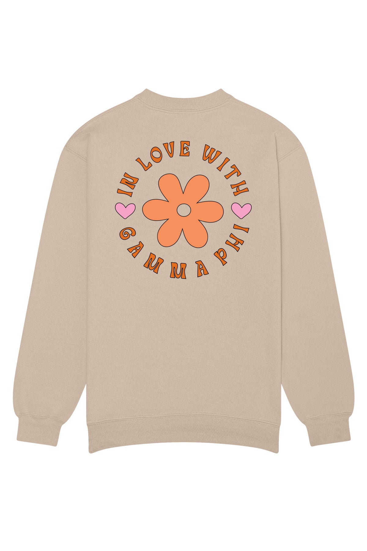Gamma Phi Beta In Love With Crewneck Sweatshirt