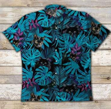 Cat Hawaiian Shirt Ha763