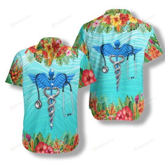 Nurse Hawaiian Shirt