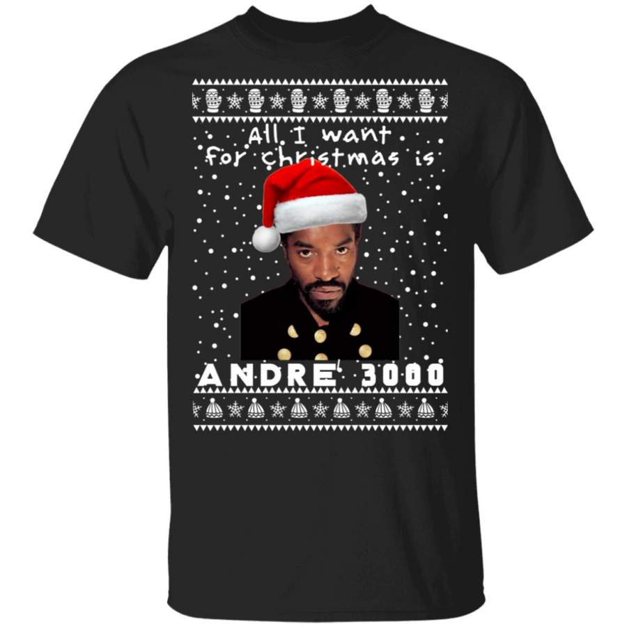 André 3000 Rapper Ugly Christmas Sweater, Long Sleeve, Hoodie