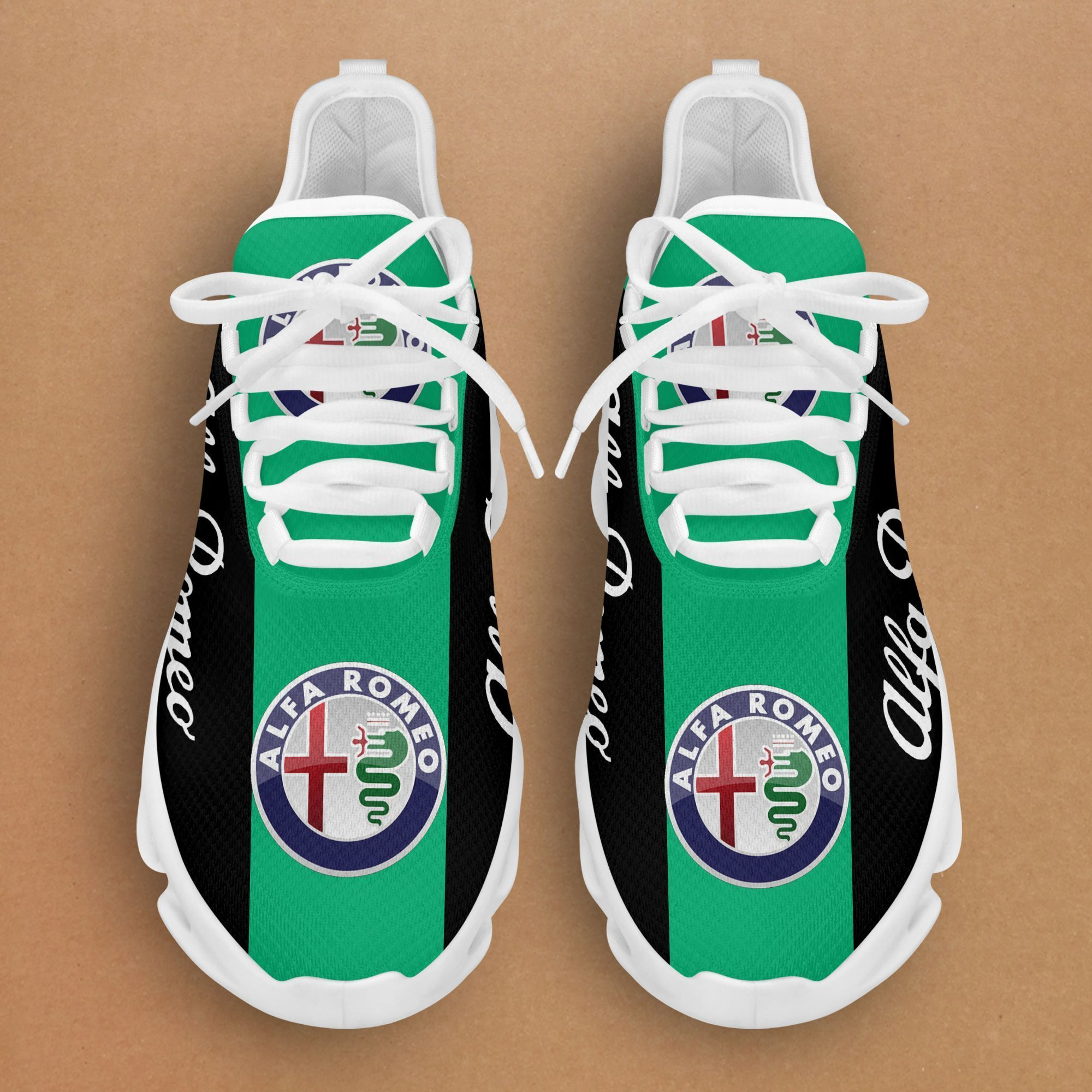 Alfa Romeo Running Shoes Ver 1 (Green) – Ride Clothing Shop