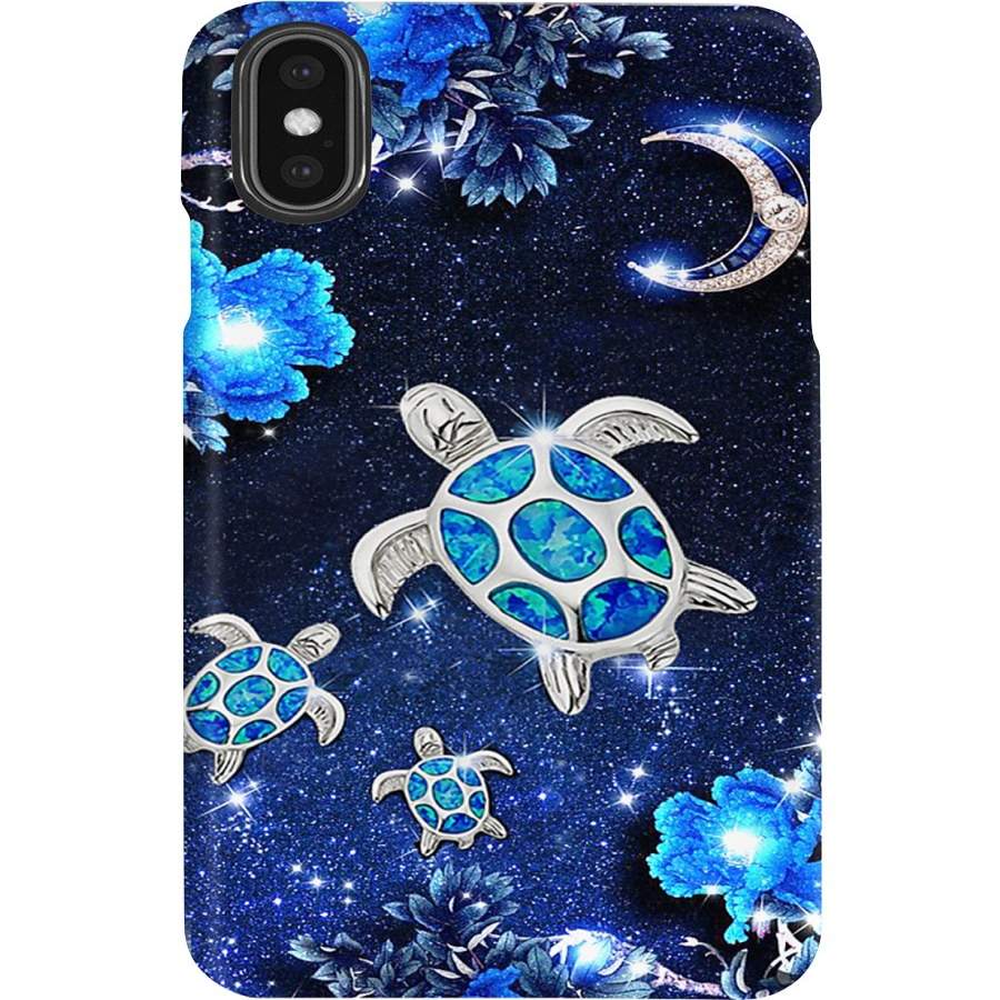 Turtles Glaxy Simple Special Custom Design For Animal Lovers Phone case