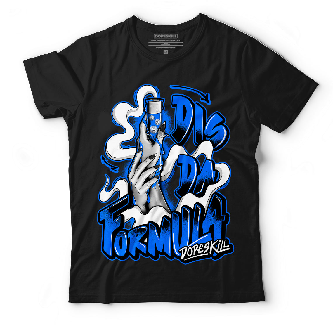 Yz 350 Boost V2 Dazzling Blue Dopeskill T-Shirt Dis Da Formula Graphic