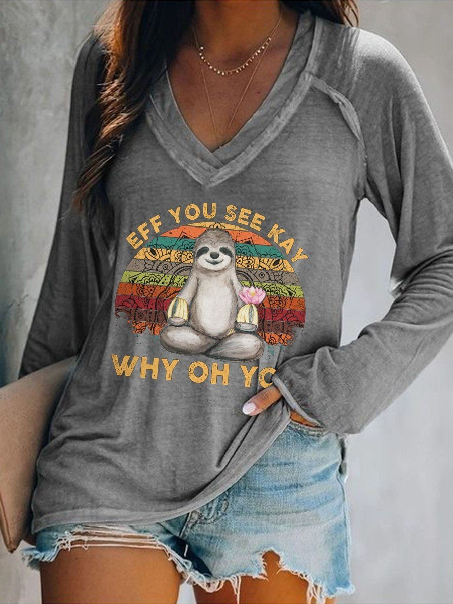 Women’S Eff You See Kay Why Oh You Sweatshirt