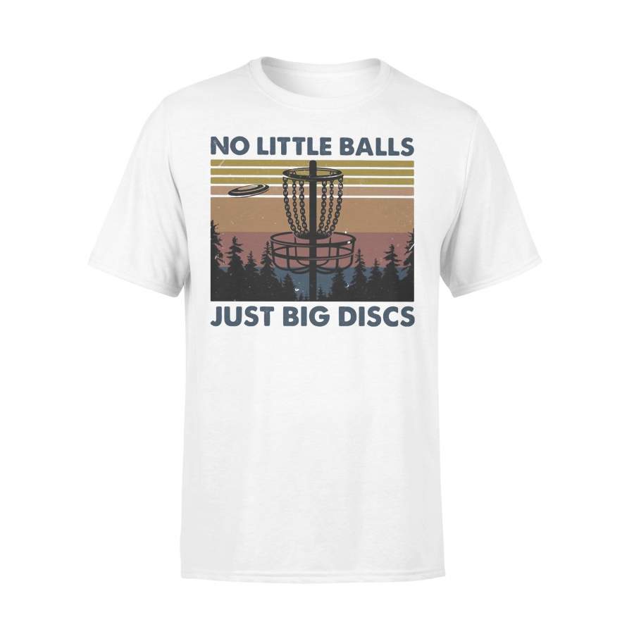 Lacrosse No Little Balls Just Big Discs Vintage T-shirt