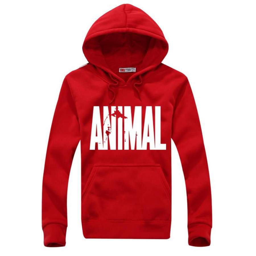 Animal Red Hoodie