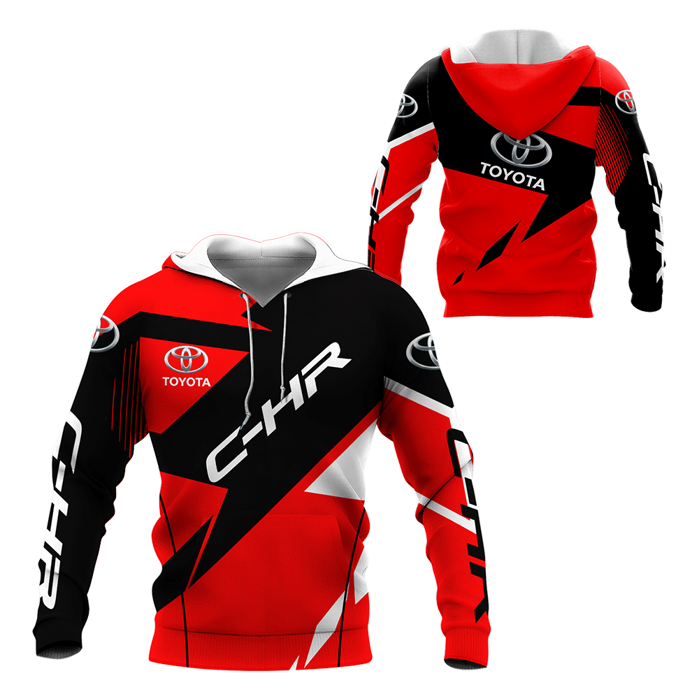3D All Over Printed Toyota C-HR LPH-LT Shirts Ver 2 (Red)