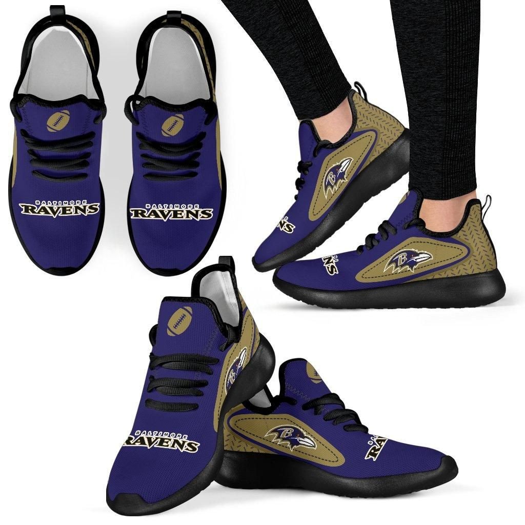 Baltimore Ravens Sneakers Legend React Mesh Knit Sneaker Running Shoes For Men Sneaker Aq Women