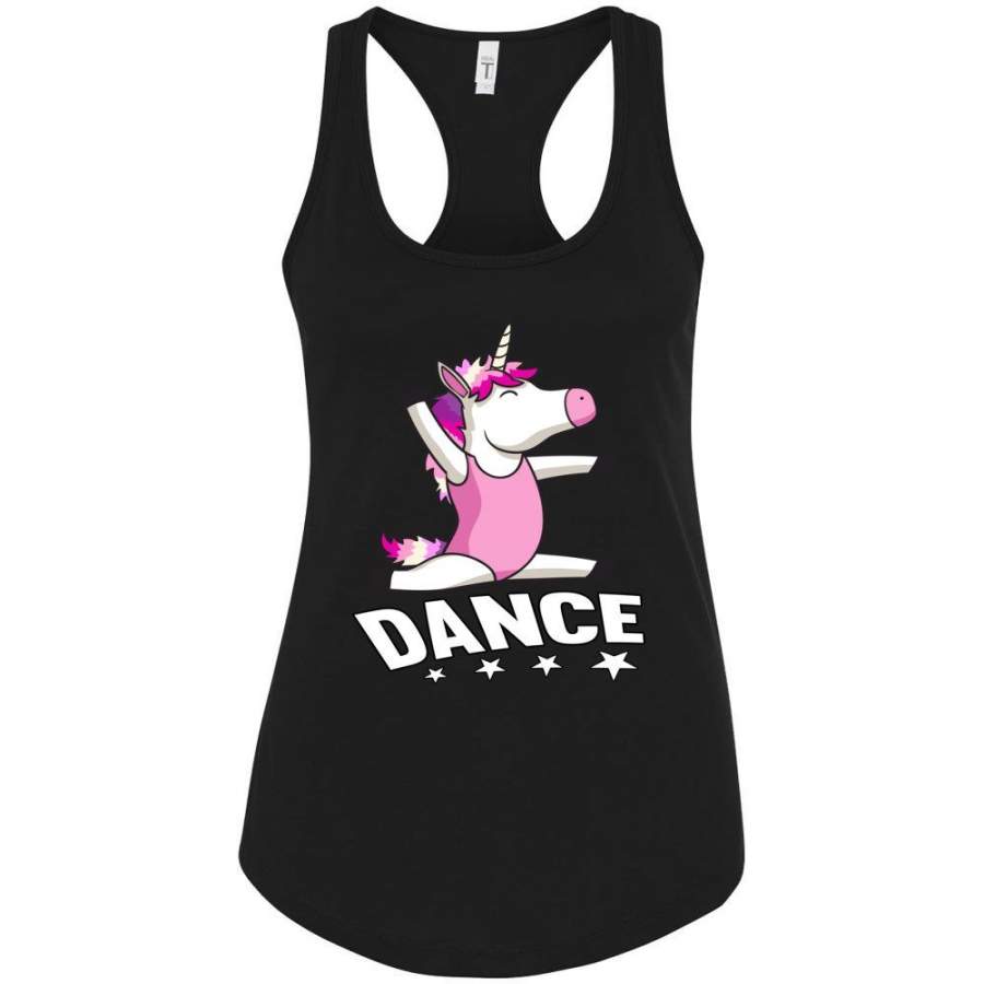 Unicorn Dance Tanks For Girls