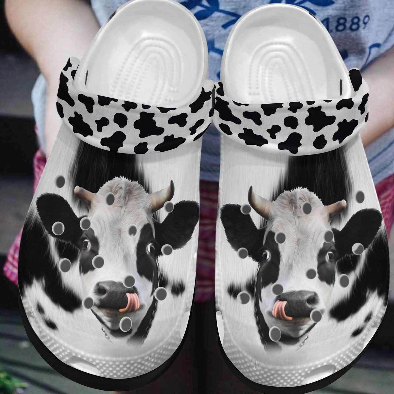 Cow Personalized Clog, Custom Name, Text, Color, Number Fashion Style For Women, Men, Kid, Print 3D My Moo Cow