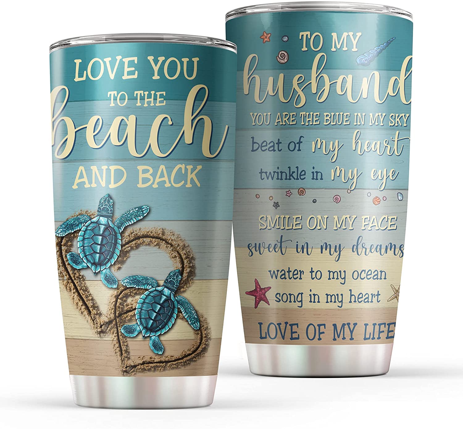 Husband Tumbler Christmas Gift Idea – Stainless Steel Tumbler 20Oz To Husband- Birthday Gift To My Husband