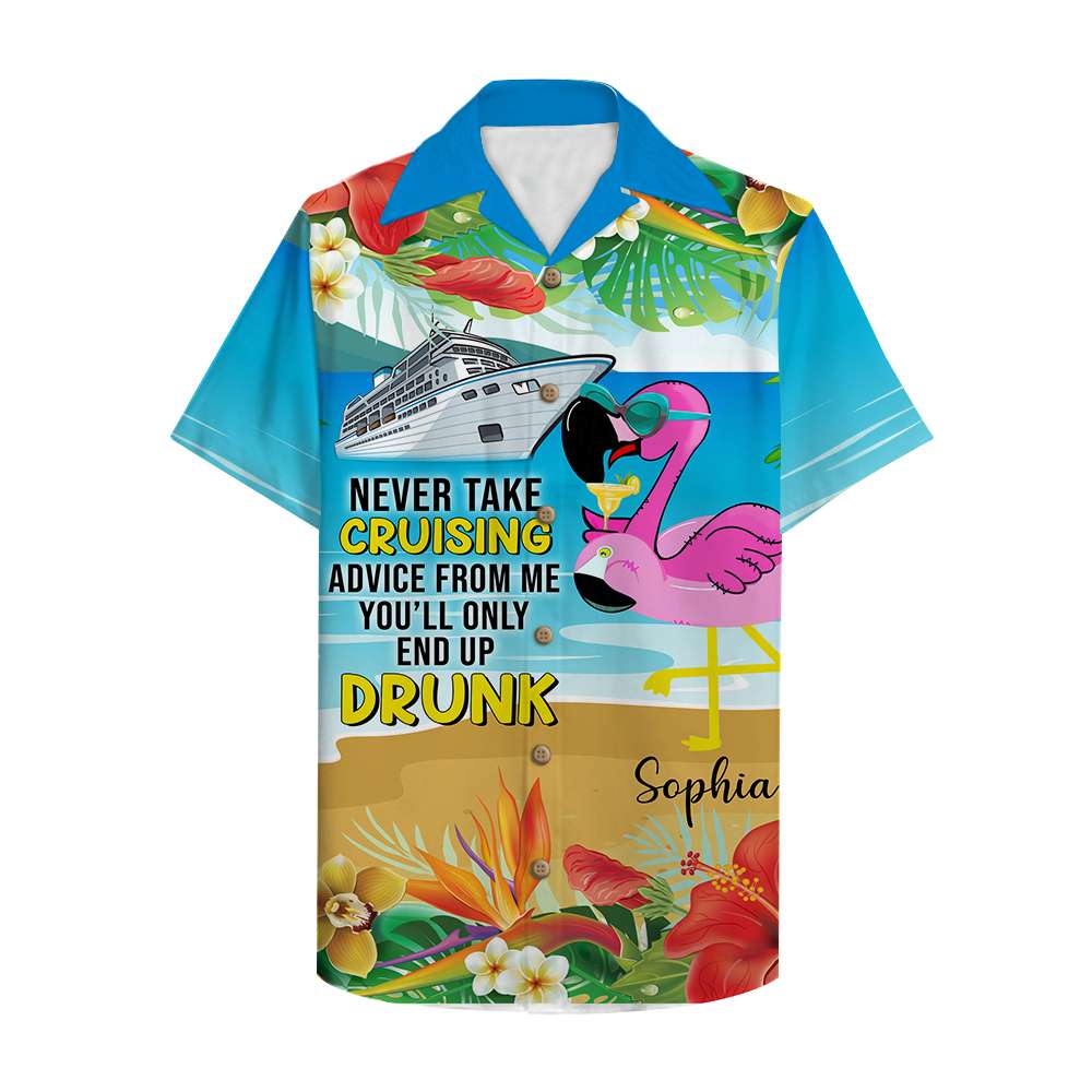 Cruise Flamingo Hawaii Shirt For Men Women Ha109263