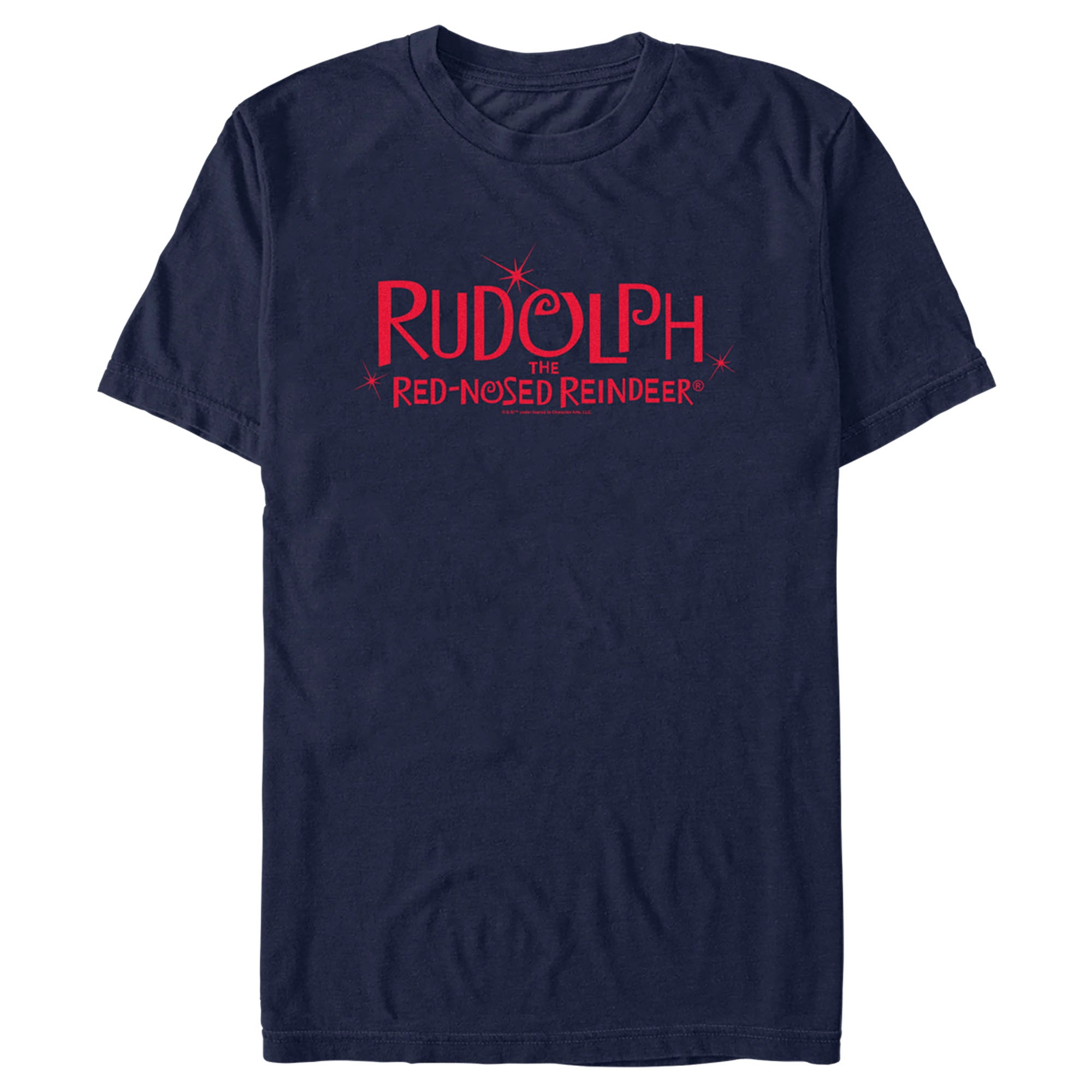 Rudolph The Red-Nosed Reindeer Men’S Logo  T-Shirt