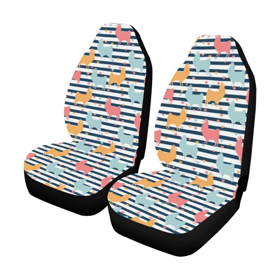 Alpaca Car Seat Covers (Set of 2 ) Universal Fit Most Cars Trucks and SUVs
