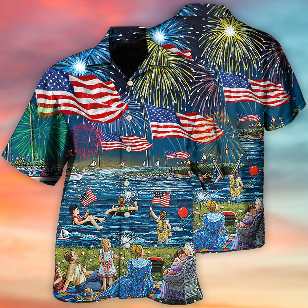 Independence Day Fun Hawaii Shirt Ha14292