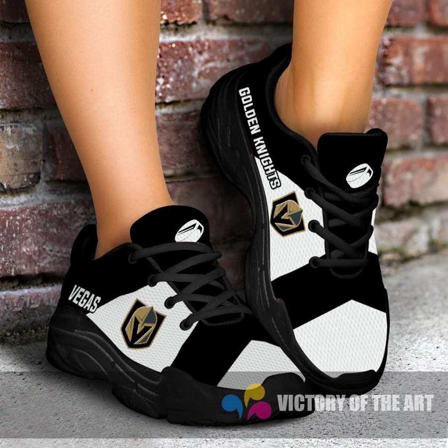 Colorful Logo Vegas Golden Knights Chunky Sneakers