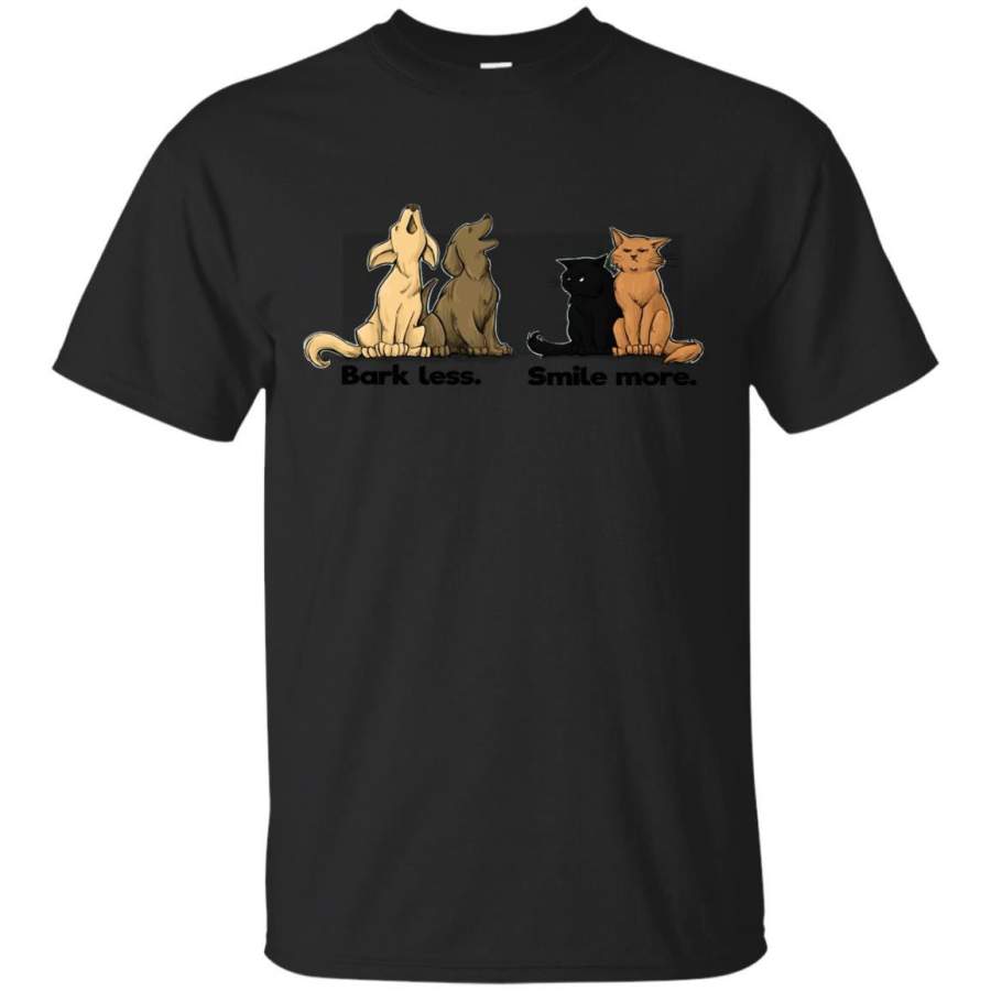 PUPPY – Bark Less Smile More T Shirt & Hoodie