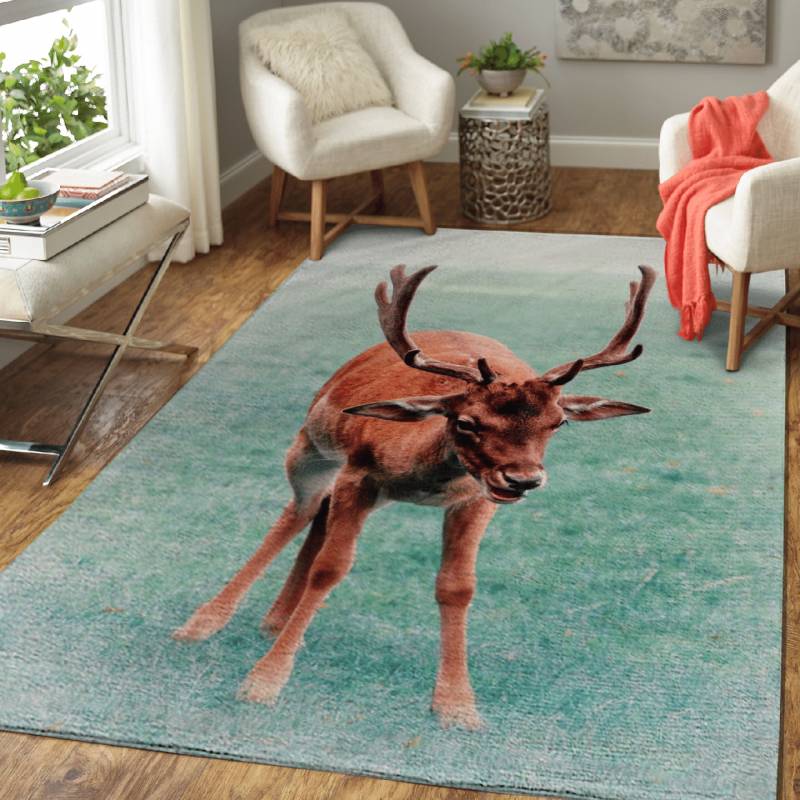 Shy friend – Animals Area Rug Carpet