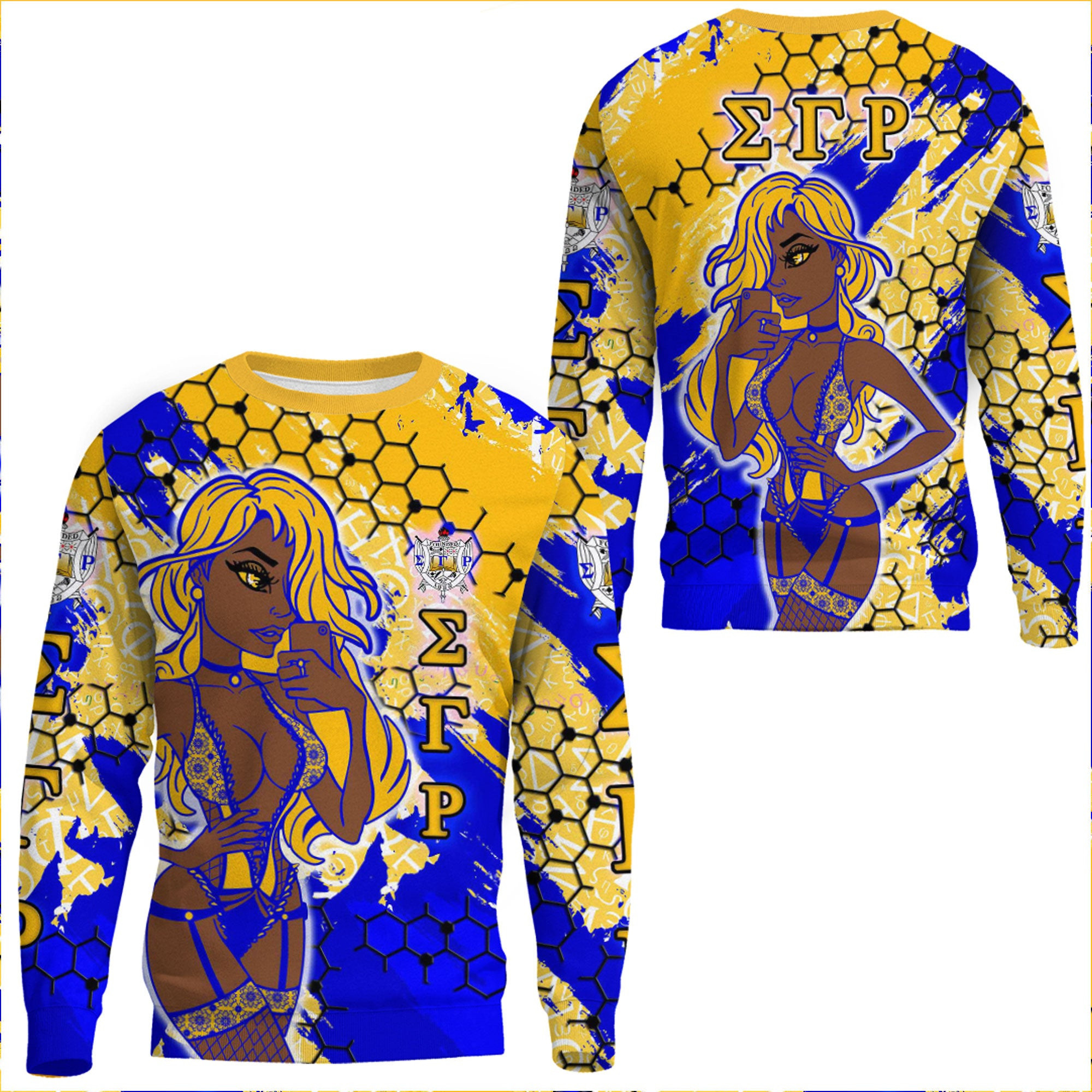 Africa Zone Clothing – Sigma Gamma Rho Sorority Special Girl Sweatshirts A35