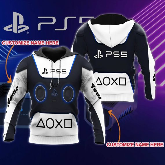 Ps5 Controller Gift For Playstation 5 Ps5 Fan Shirt Personalize Hoodie Hg