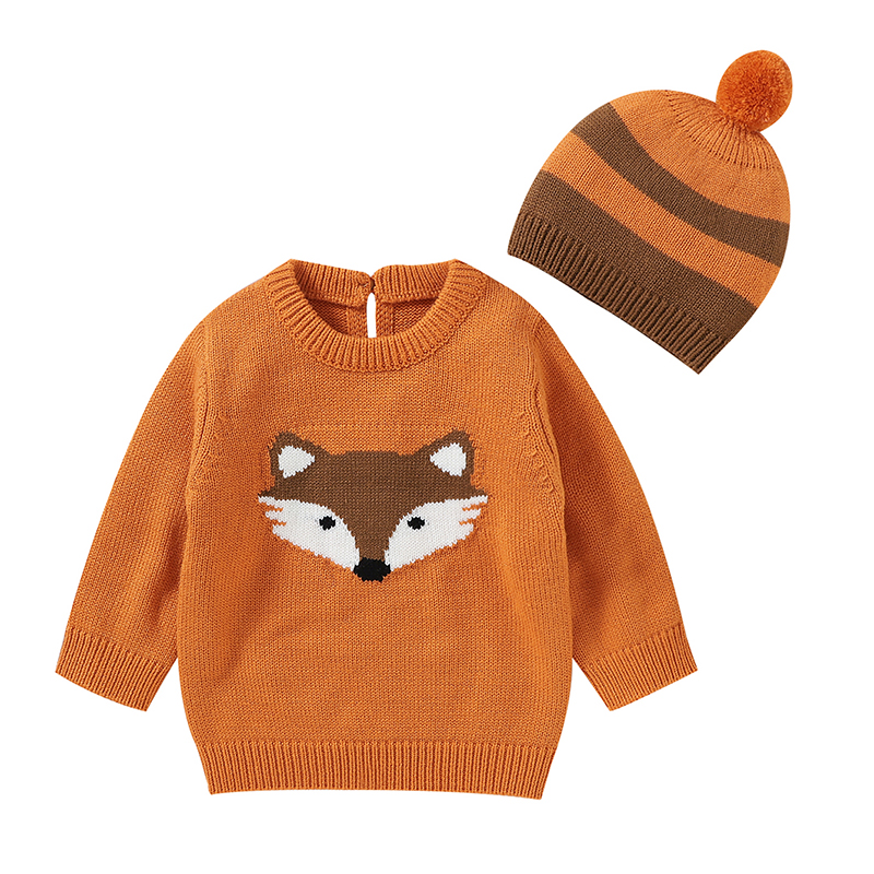 Christmas Elk Autumn Winter Kids Baby Boys Girls Long Sleeve Cartoon Sweaters Kids Baby Boy Girl Knit Children’s Sweaters alx