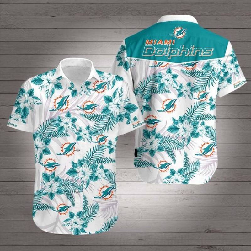 Miami Dolphins Football Hawaiian Shirt