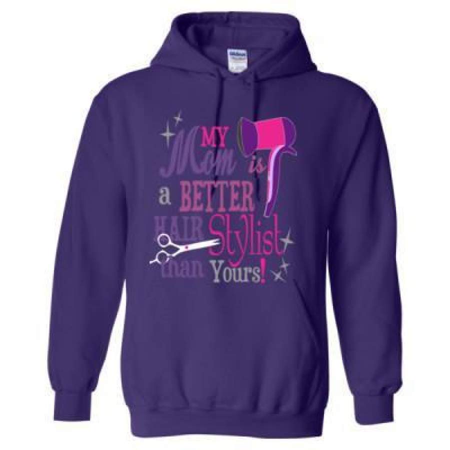 AGR My Mom Is A Better Hair Stylist Thanyours – Heavy Blend™ Hooded Sweatshirt