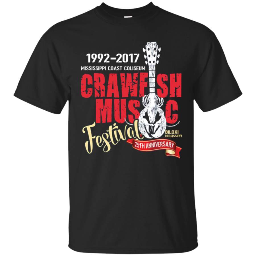 AGR 25th annual Crawfish Music festival T shirt