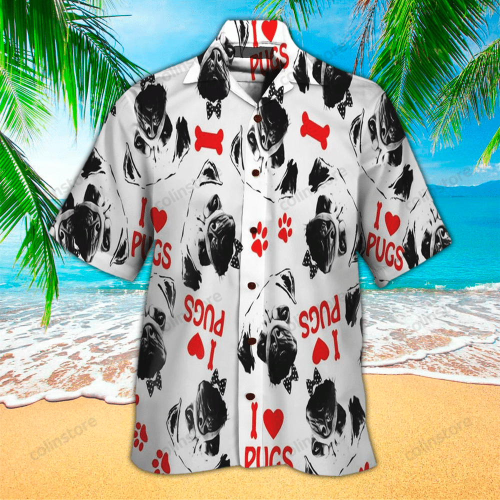 Pug Aloha Hawaii Shirt For Lovers Ha110085