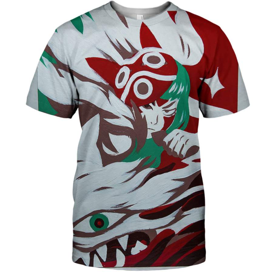 3D All Over Print Mononoke 23 Shirt