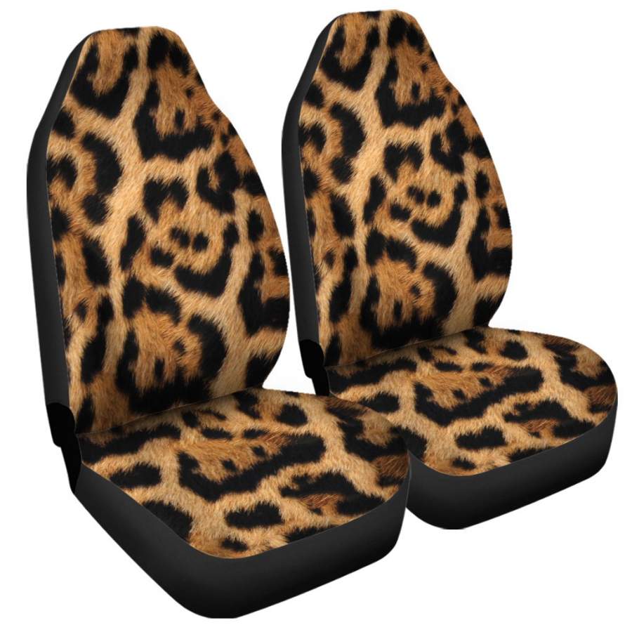 Jaguar Fur Pattern Print Universal Fit Car Seat Covers