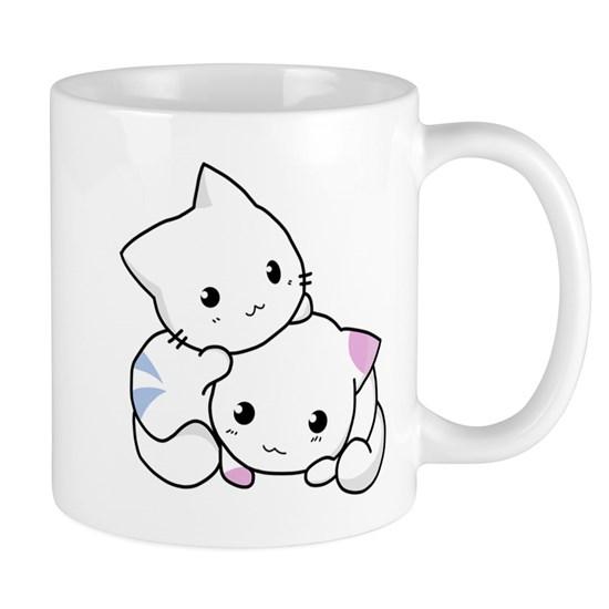 Cute Little Cartoon Kittens Mug