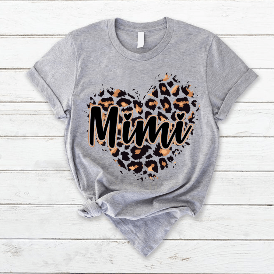 Heart Mimi Leopard Shirt