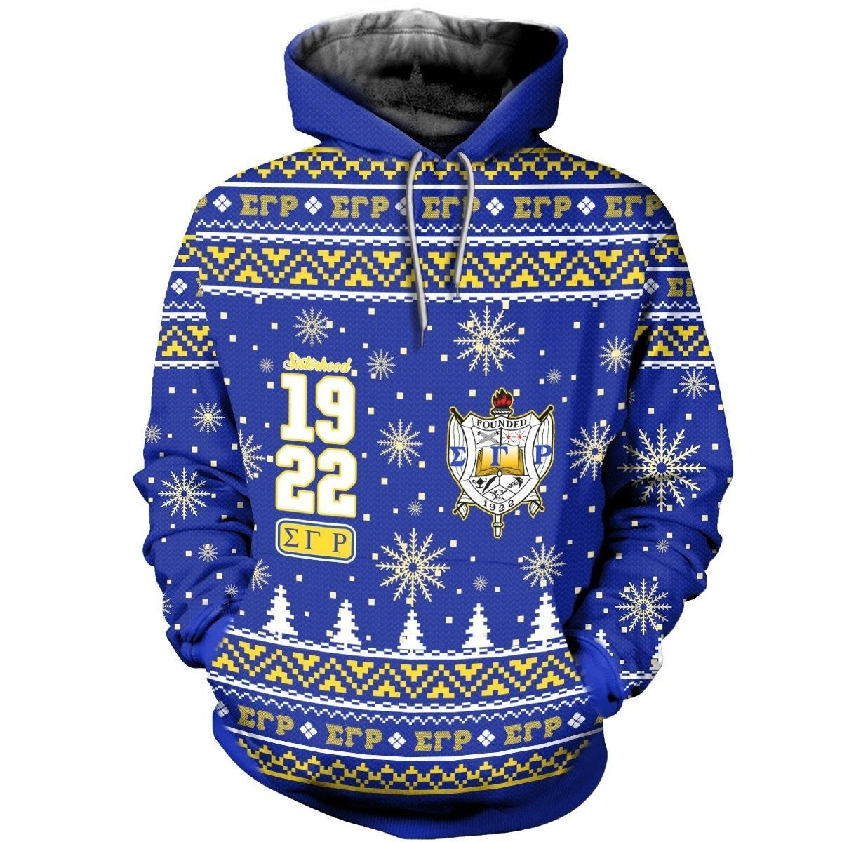 Christmas Sisterhood Sigma Gamma Rho Hoodie