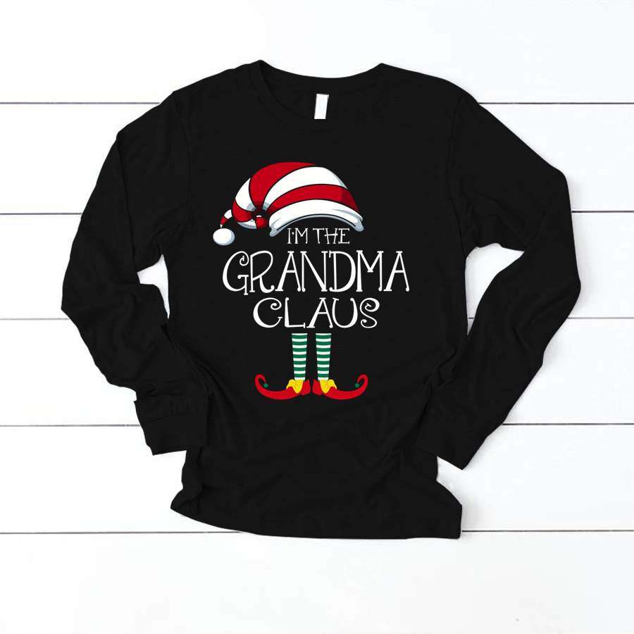 Personalized I’m The Grandma Claus Christmas Shirt