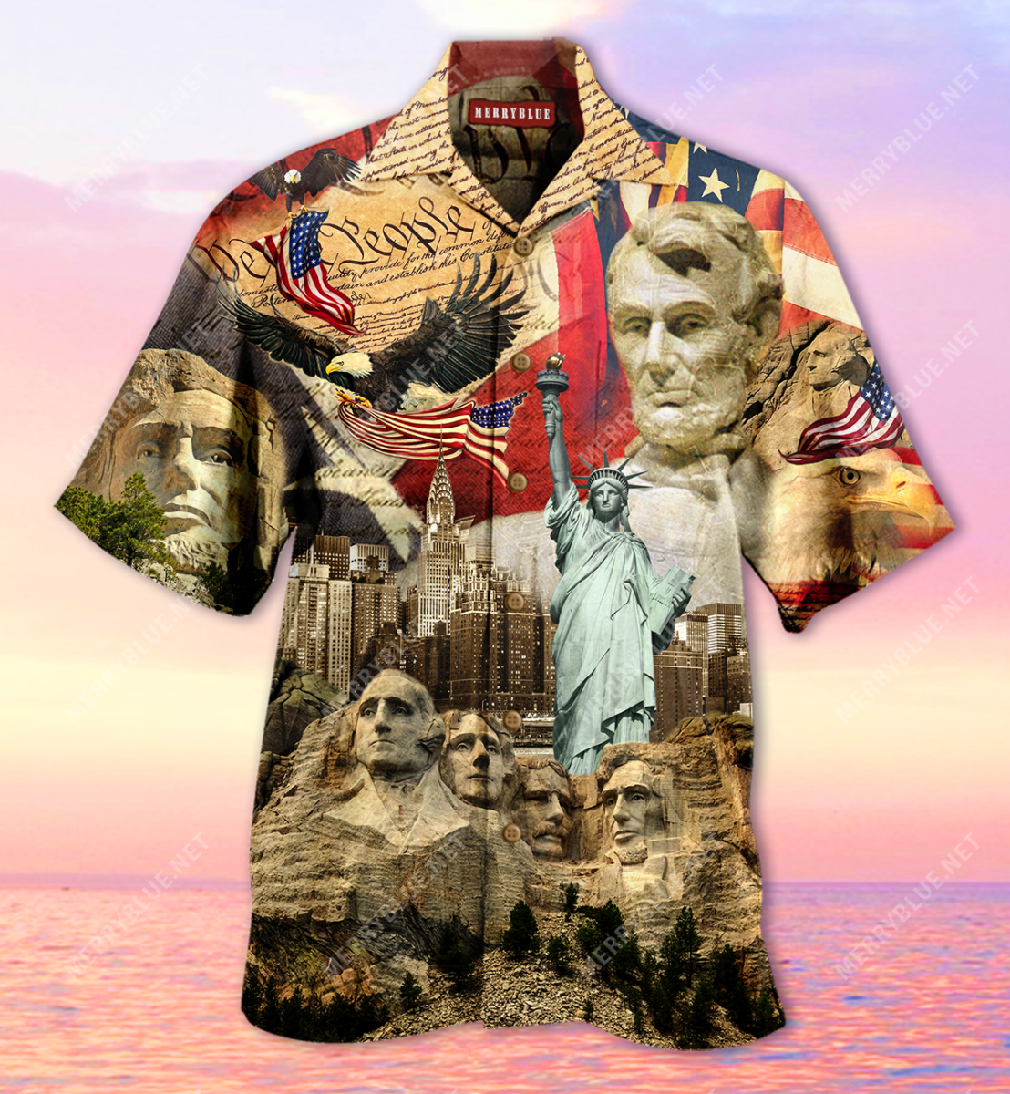 America – United We Stand Unisex Hawaiian Shirt