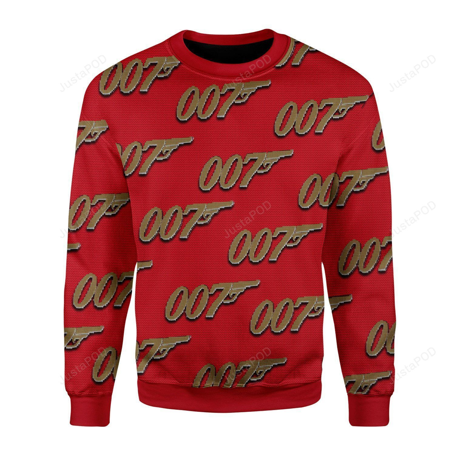 007 Detective For Unisex Ugly Christmas Sweater, All Over Print Sweatshirt