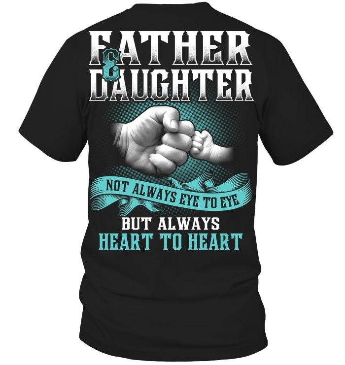 Veteran Shirt – Father’S Day Gift For Dad, Father & Daughter Not Always Eye To Eye Unisex T-Shirt