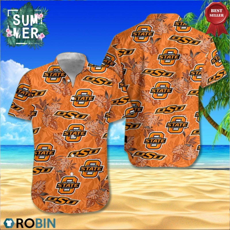 Oklahoma State Cowboys Football Hawaiian Shirt