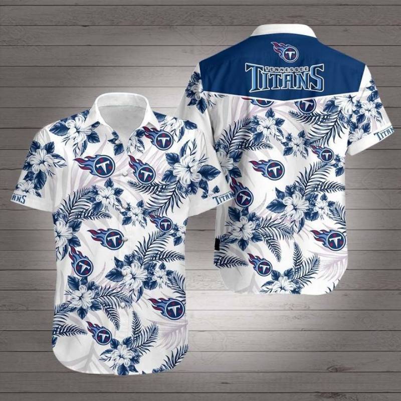 Tennessee Titans Football Hawaiian Shirt